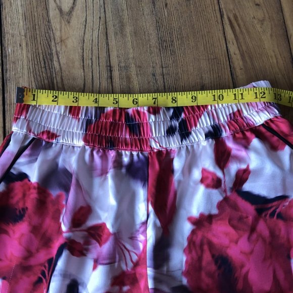 Victoria Secret Wide Leg Satin Floral Pyjama Pants - Picture 3 of 4